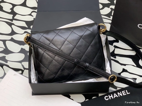 First Bag Ru CHANEL HOBO HANDBAG-19×24×5cm 0730